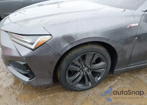 2021 Acura Tlx A-Spec Package z USA, uszkodzony, nr VIN 19UUB5F56MA001246